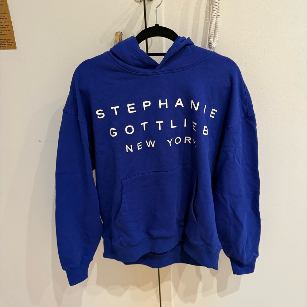 New York Women's Blue Hoodie